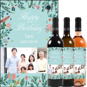 オリジナルラベルワイン0108【写真ラベル】