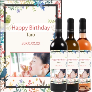 オリジナルラベルワイン0112【写真ラベル】