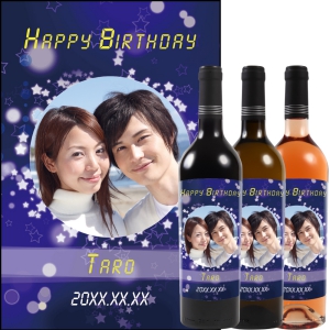 オリジナルラベルワイン0132【写真ラベル】