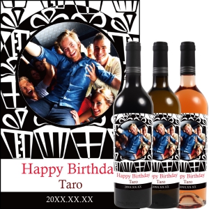 オリジナルラベルワイン0133【写真ラベル】