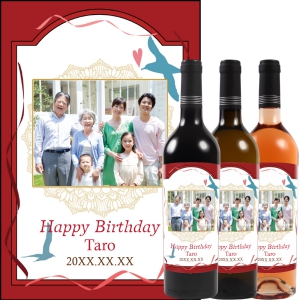 オリジナルラベルワイン0155【写真ラベル】