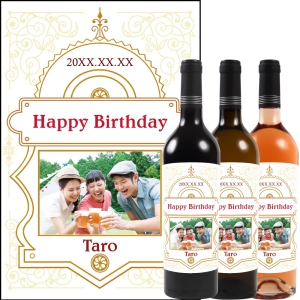 オリジナルラベルワイン0176【写真ラベル】