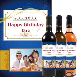 オリジナルラベルワイン0177【写真ラベル】