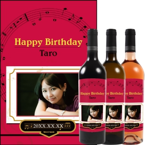 オリジナルラベルワイン0178【写真ラベル】